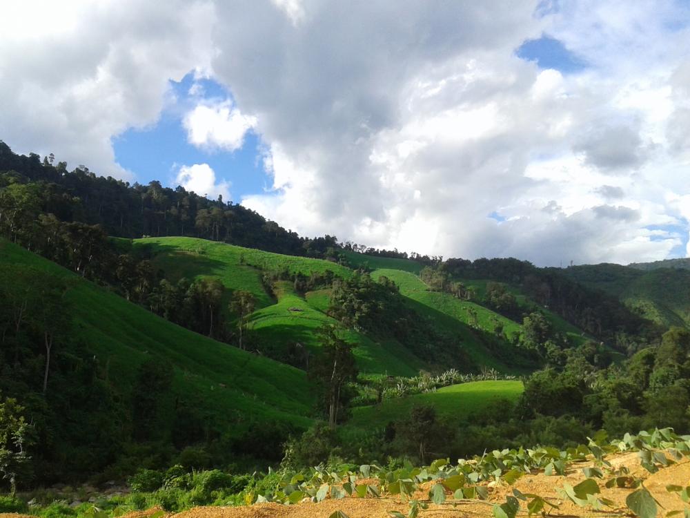 Paysages autour de Xieng Khouang