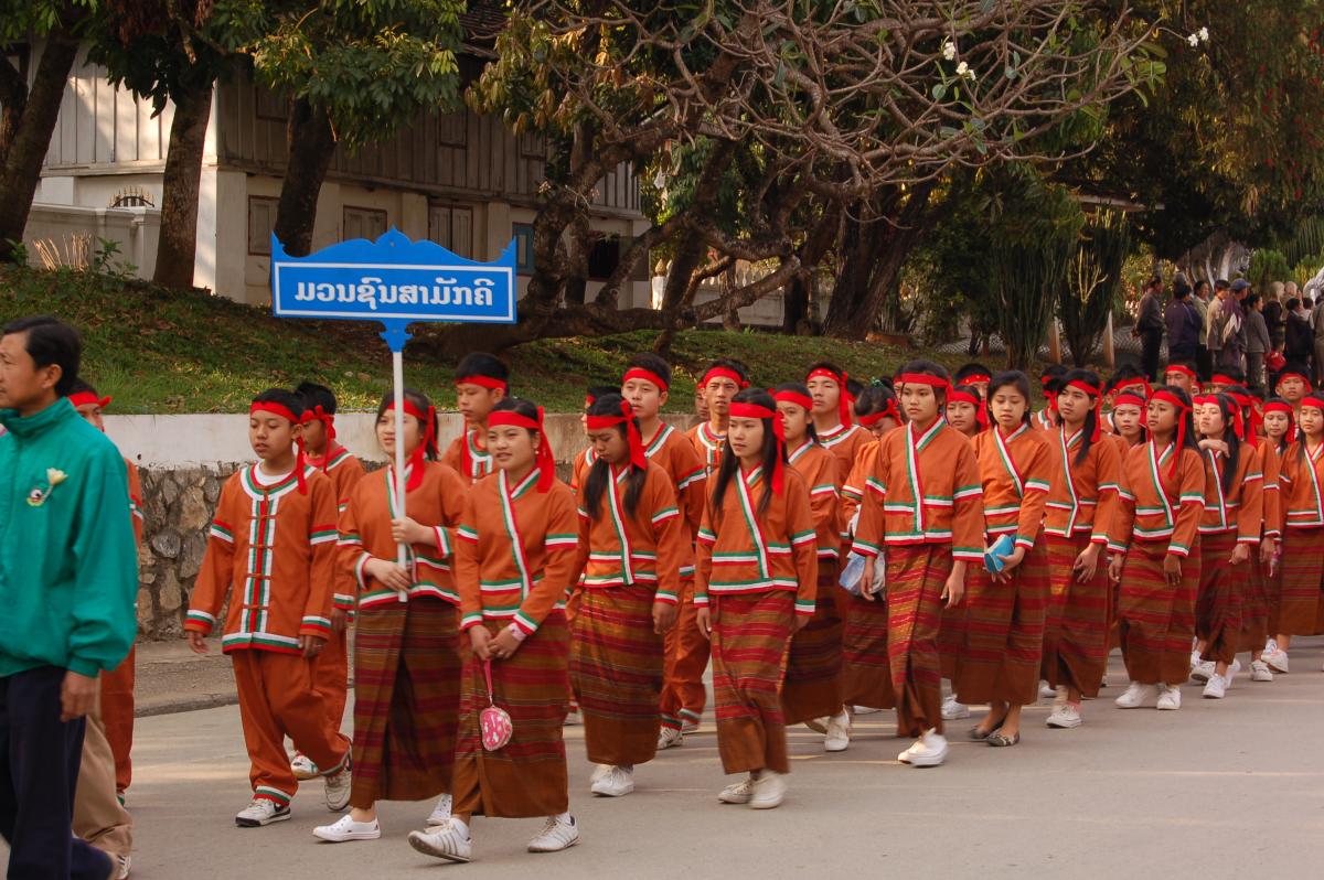 Défilé d'ethnies à Luang Prabang - Lao Theung, Kamu