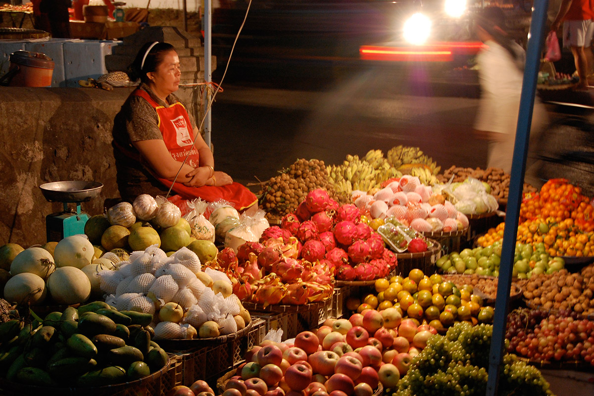 Toutes sortes de produits frais et locaux