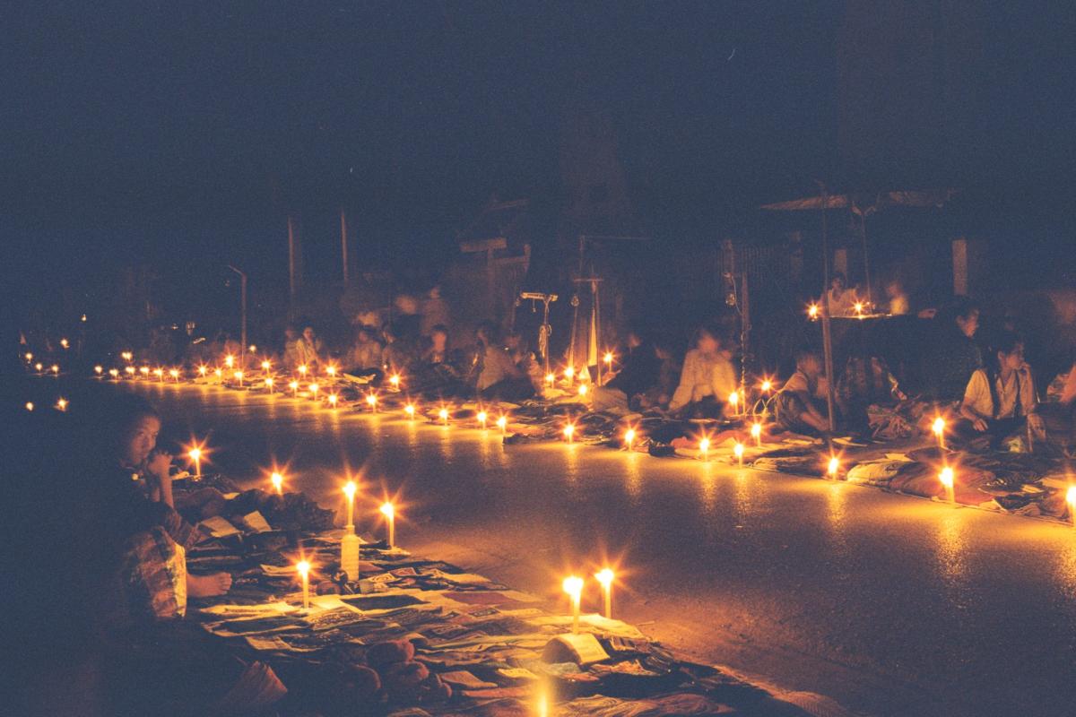 Le marché de nuit en 2006, durant une coupure d'électricité