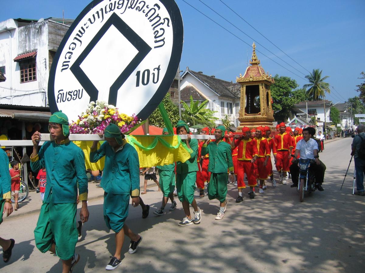 Procession pour les 10 ans d'inscription à l'UNESCO
