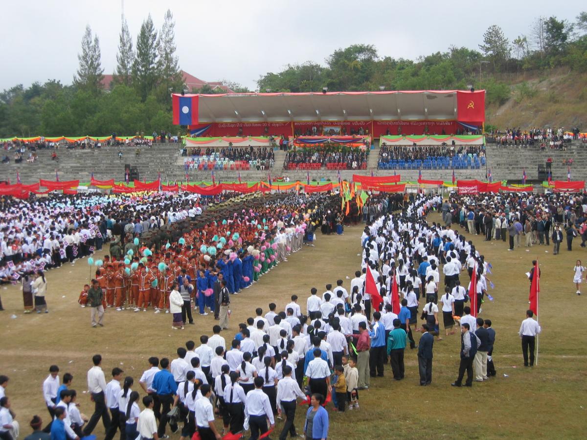 Défilé durant la Fête Nationale (ici en 2005)
