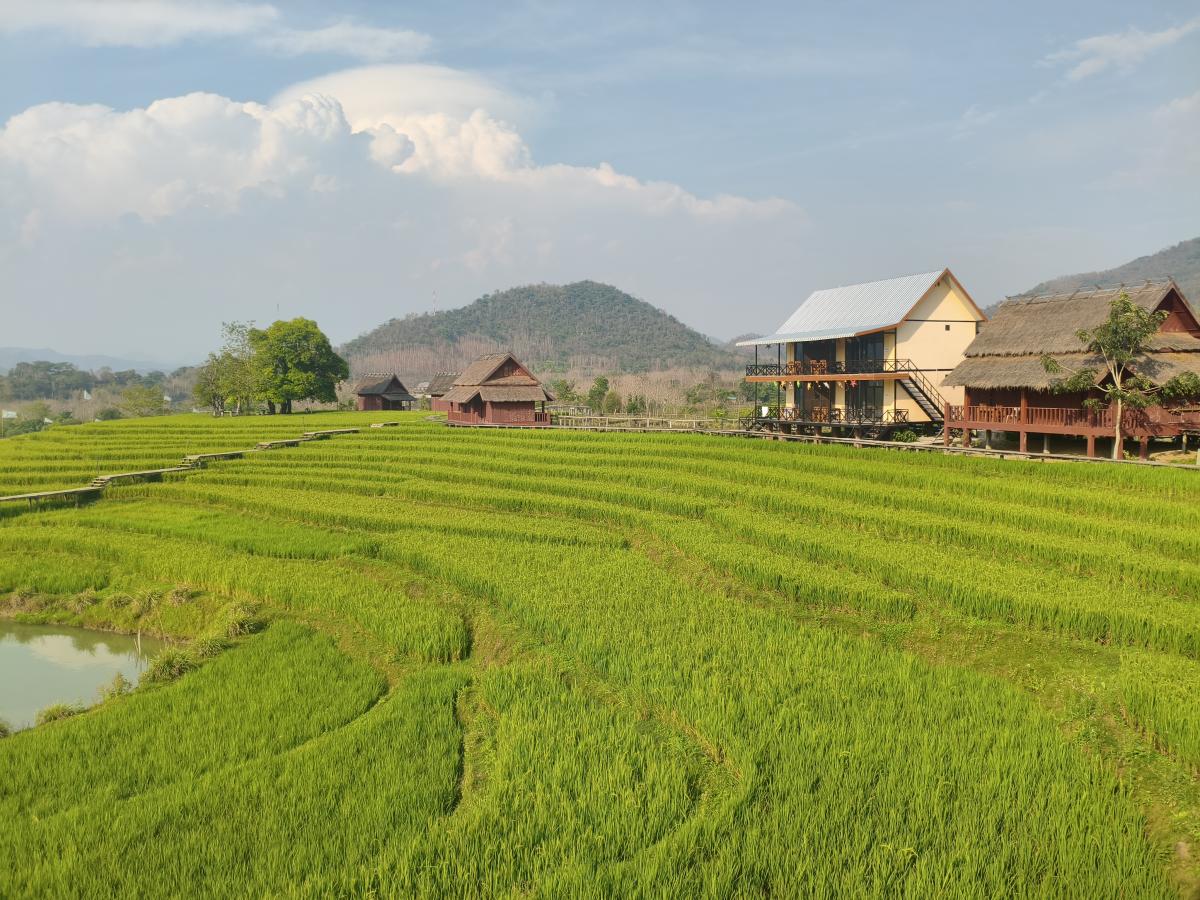 Notre ferme, proche des chutes de Kuang Si