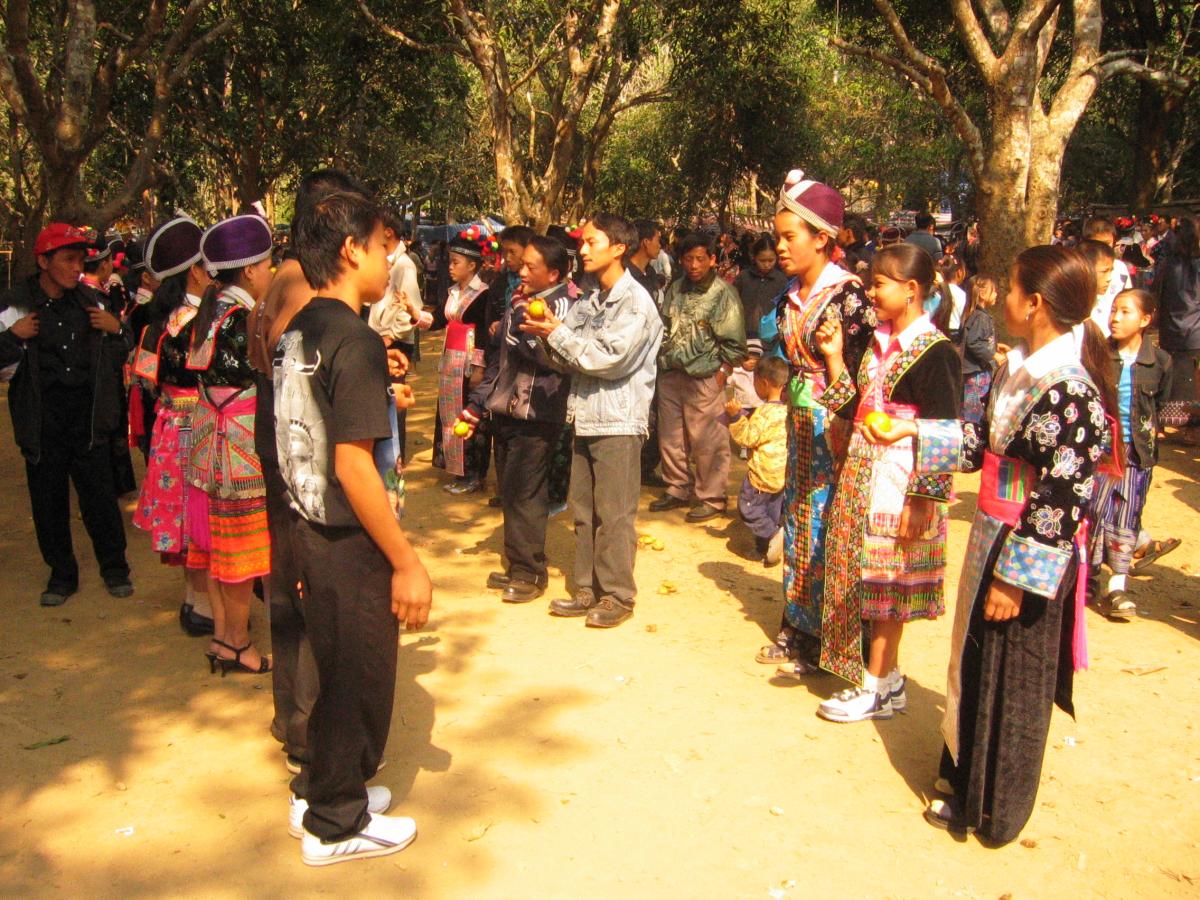 Les célébrations du nouvel an Hmong à Luang Prabang