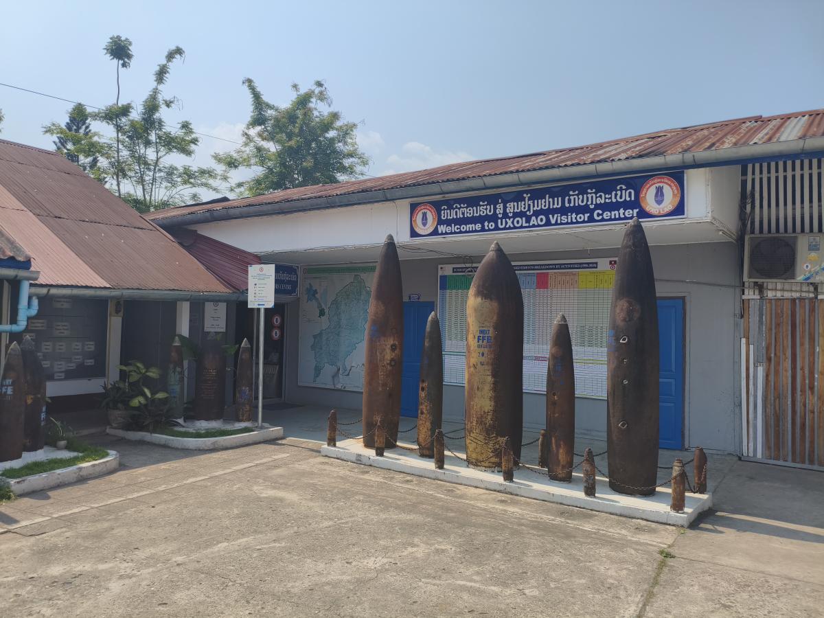 Entrée du Centre UXO de Luang Prabang