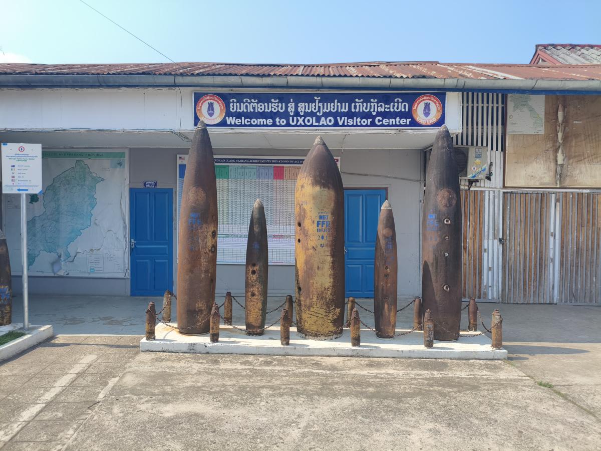 Bienvenue au centre UXO sur les bombes de la guerre secrète