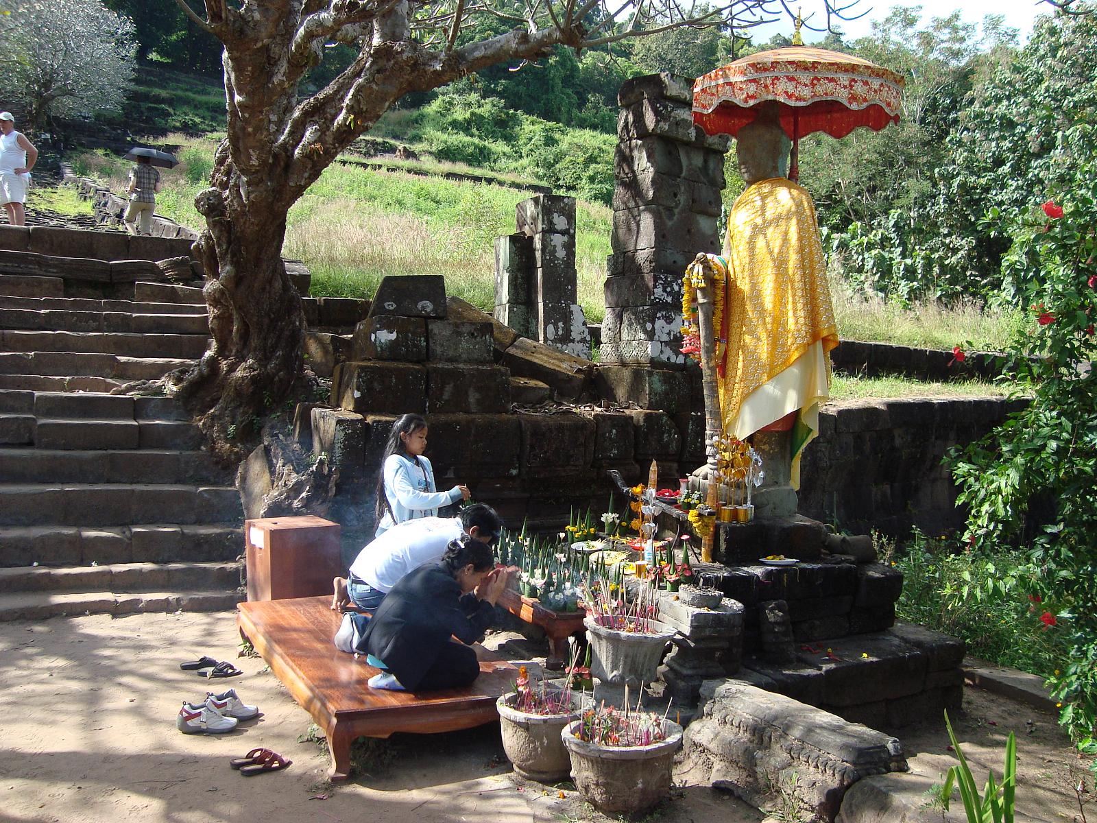 Living spirituality at Wat Phou ruins