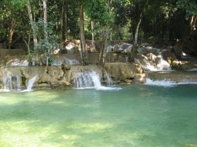 Piscines naturelles aux cascades de Pas Sae Piscines naturelles aux cascades de Pas Sae