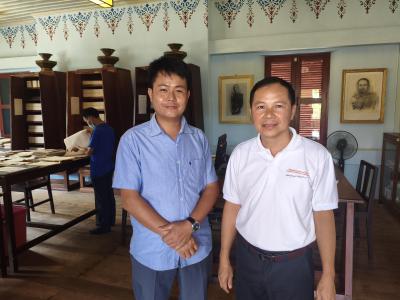 Dr Khamvone & assistant Dr Khamvone & assistant