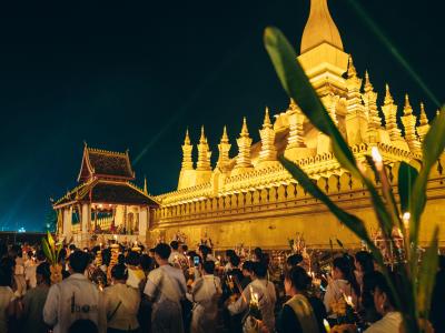 Le festival de That Luang à Vientiane Le festival de That Luang à Vientiane