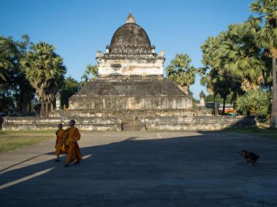 That Mak Mo stupa in Vat Visoun temple That Mak Mo stupa in Vat Visoun temple