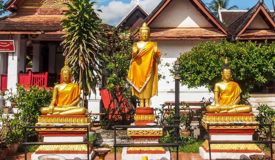 Lord Buddha's representations - Vat Mai - Luang Prabang