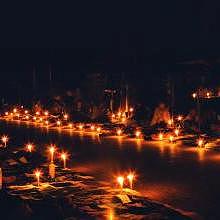 The night market in Luang Prabang, in 2006