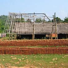 The brick factory in Ban Jan, Luang Prabang