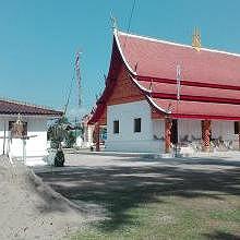 The vihan of the Si Bounheuang temple in Sayaboury