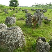 Jars in Phonsavanh