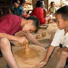 At the pottery village of Ban Jan, Luang Prabang