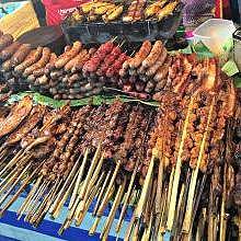 BBQ in Luang Prabang at the Street Food Night Market