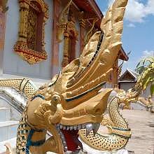 Wat Nong Sikhounmuang in Luang Prabang - detail
