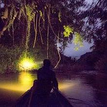 Night Safari by boat along the River
