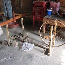 How to spin silk (traditional Lao way)