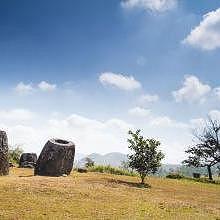 The Plain of jars during winter time