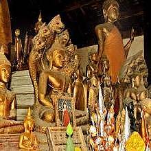 Vat Visoun - Lord Buddha's statues