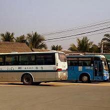 Southern bus station in Luang Prabang