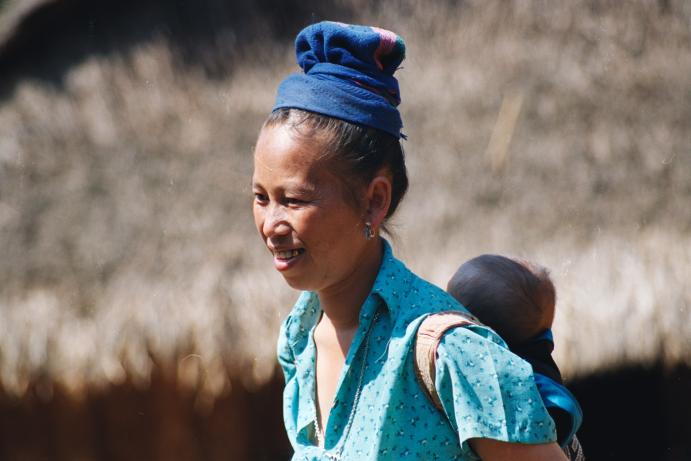 Hmong ethnic group in Laos, around Luang Prabang